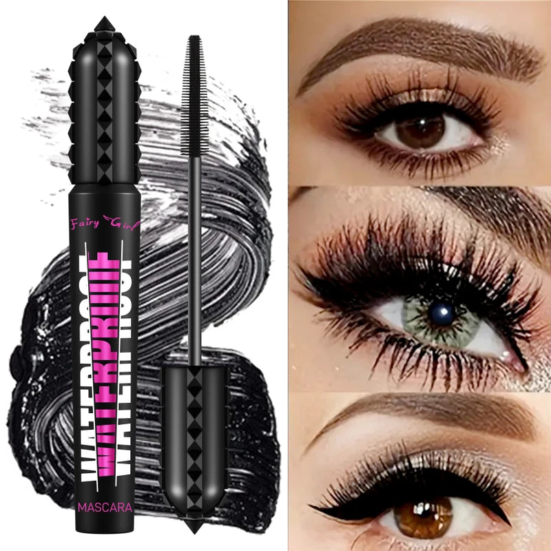 Waterproof Lengthening Mascara for All Eyelash Types - 4D Effect, Korean Style