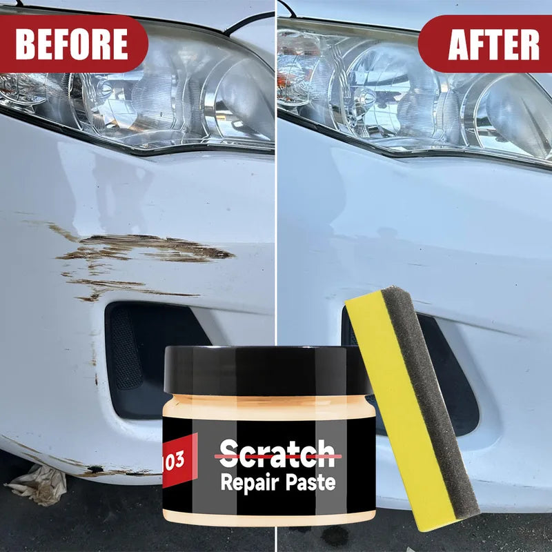 Car Scratch Remover Polish Kit for Paint Repair & Wax Protection