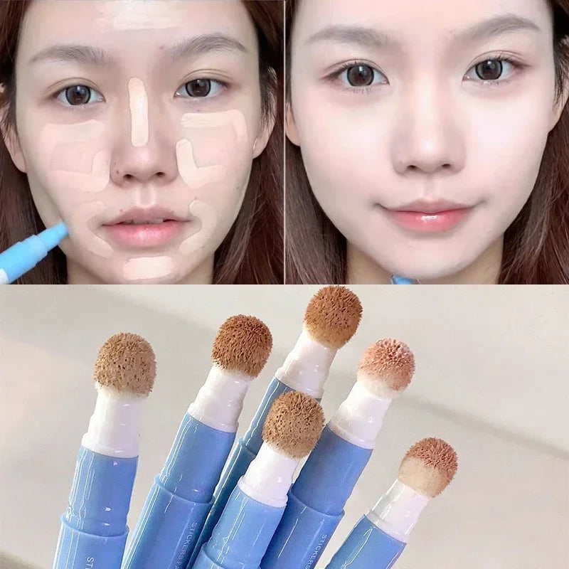 Waterproof Liquid Concealer Pen for Face - Long-Lasting, Oil Control & Moisturizing