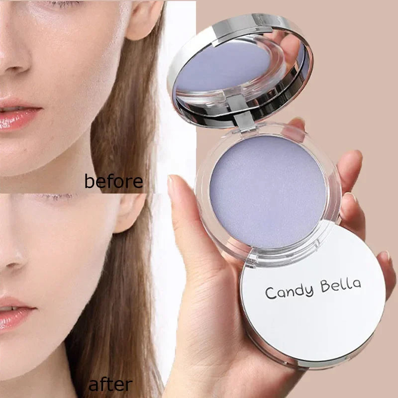 Matte Setting Powder Oil-Control Brightening Face Powder Compact Makeup