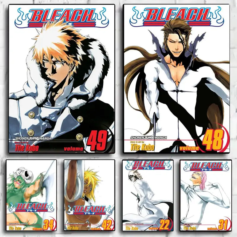 Anime Bleach Arrancar Arc Poster Wall Art - Modern Minimalist Room Decor