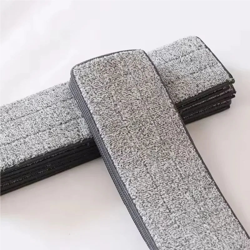 Reusable Microfiber Mop Pads Set - Washable Replacement Mop Head for Spray & Dust Mops