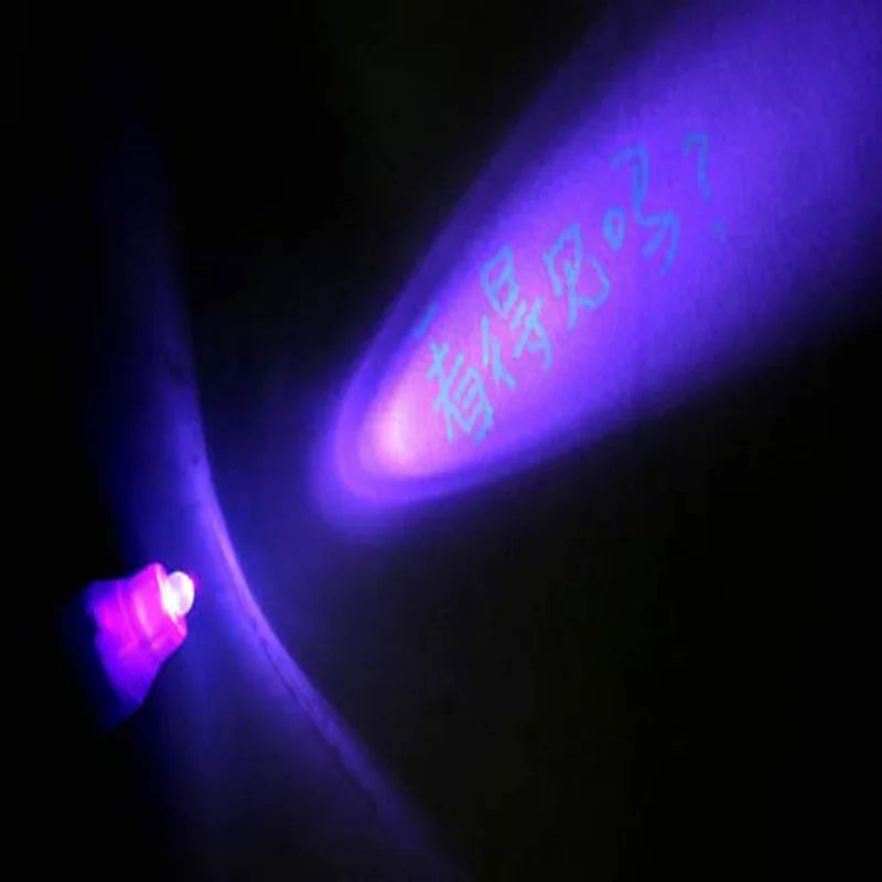 Luminous Light Pen Set 4pcs UV Black Light Drawing Ink Toys for Kids