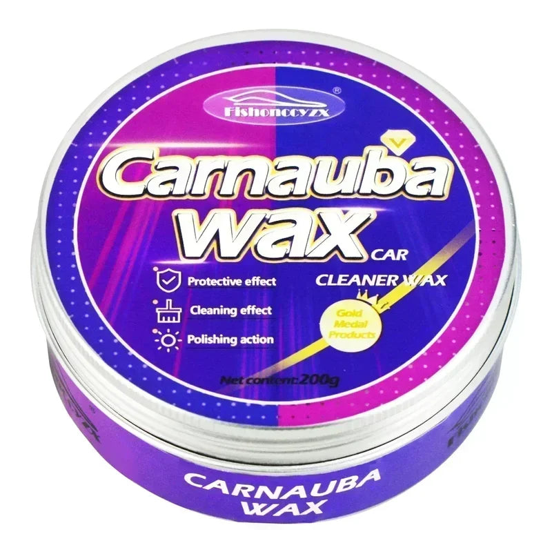 Car Wax Paste - High Gloss, Hydrophobic Coating, Easy Application for Auto Paint Care