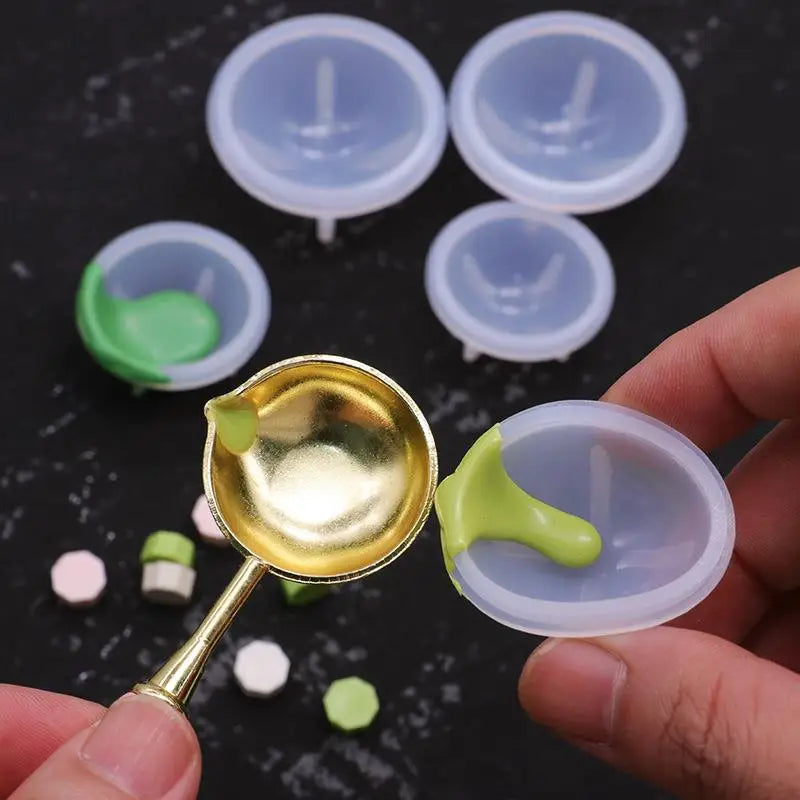 Silicone Wax Seal Scraper & Stirring Spoon - DIY Candle & Seal Making Tool