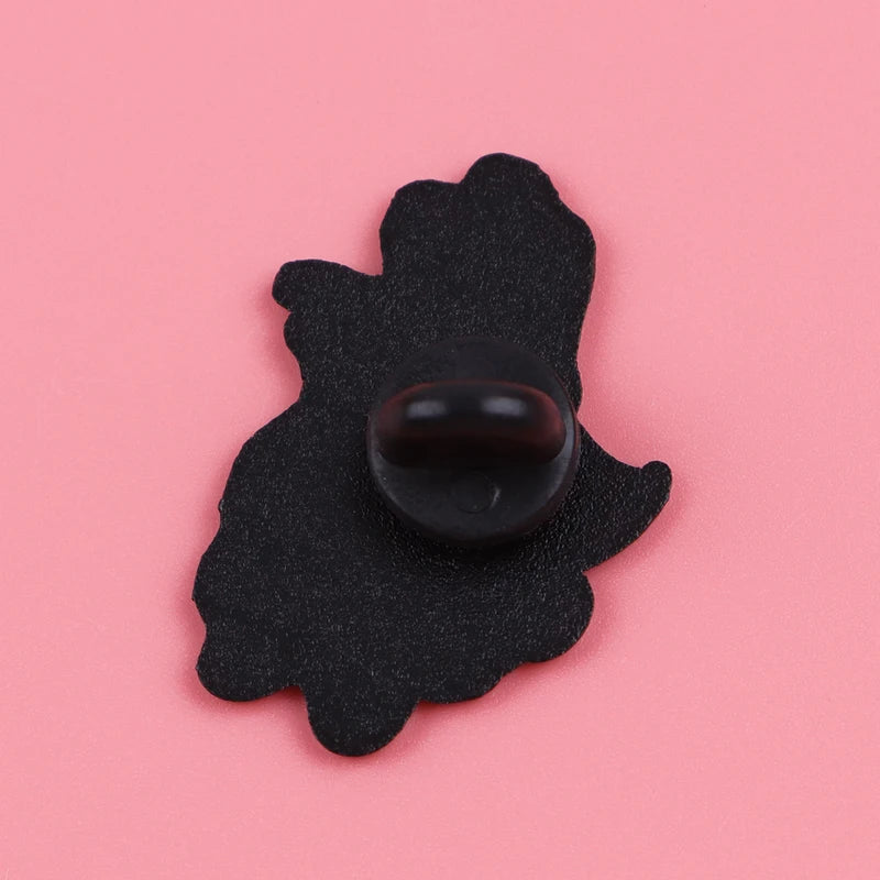 Cute Fish Enamel Pin for Bags and Clothing - Cartoon Anime Brooch for Women Men