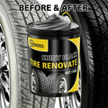 Black Renovation Car Wax for Interior & Tire Plastic - Shine & Protect