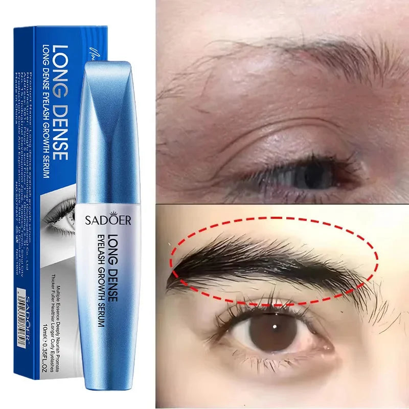Eyelash Growth Serum Natural Eyelash Enhancer for Longer Thicker Lashes