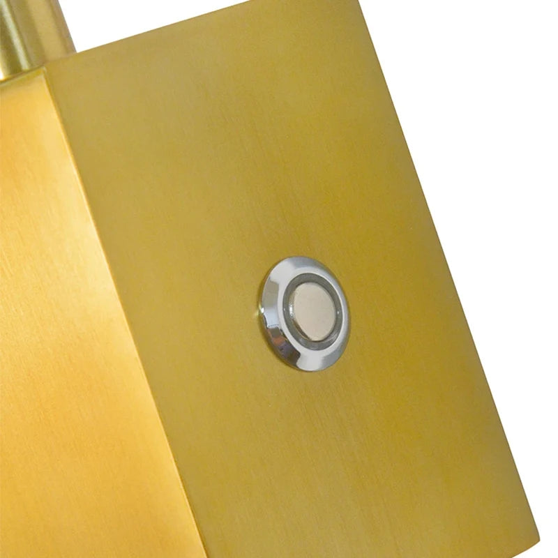 Modern Nordic LED Wall Sconce Lamp with USB & Acrylic Shade for Bedroom Living Room
