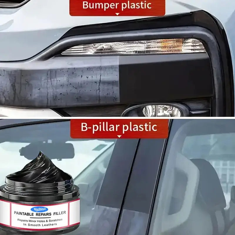 Car Interior Scratch Repair Cream for Plastic Dashboard & Surface Restoration