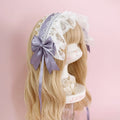 Lolita Headband Hair Accessories Lace Bow Hair Band for Girls & Women