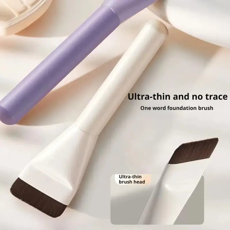 Flat Foundation Brush - High-Quality Makeup Tool for Flawless Skin