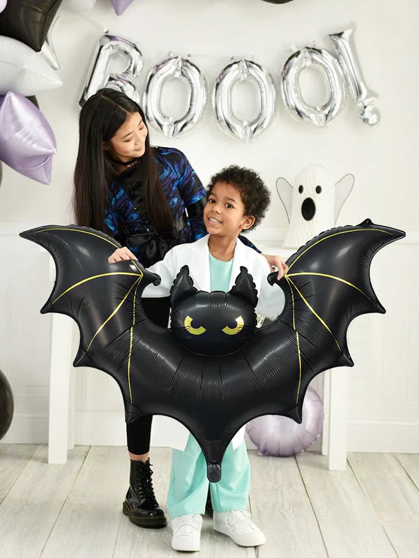 Halloween Large Scary Bat Balloon - Outdoor Party Decorations, Birthday Balloon Decor, Bat Theme Hangings