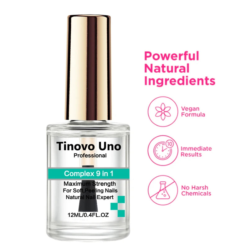 Nail Strengthening Treatment - 9 in 1 Nail Growth Complex for Brittle Nails