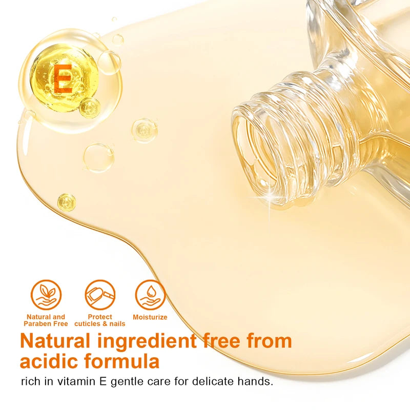 Honey Milk Cuticle Oil - 30ml Nail & Cuticle Moisturizer for Dry & Thin Nails