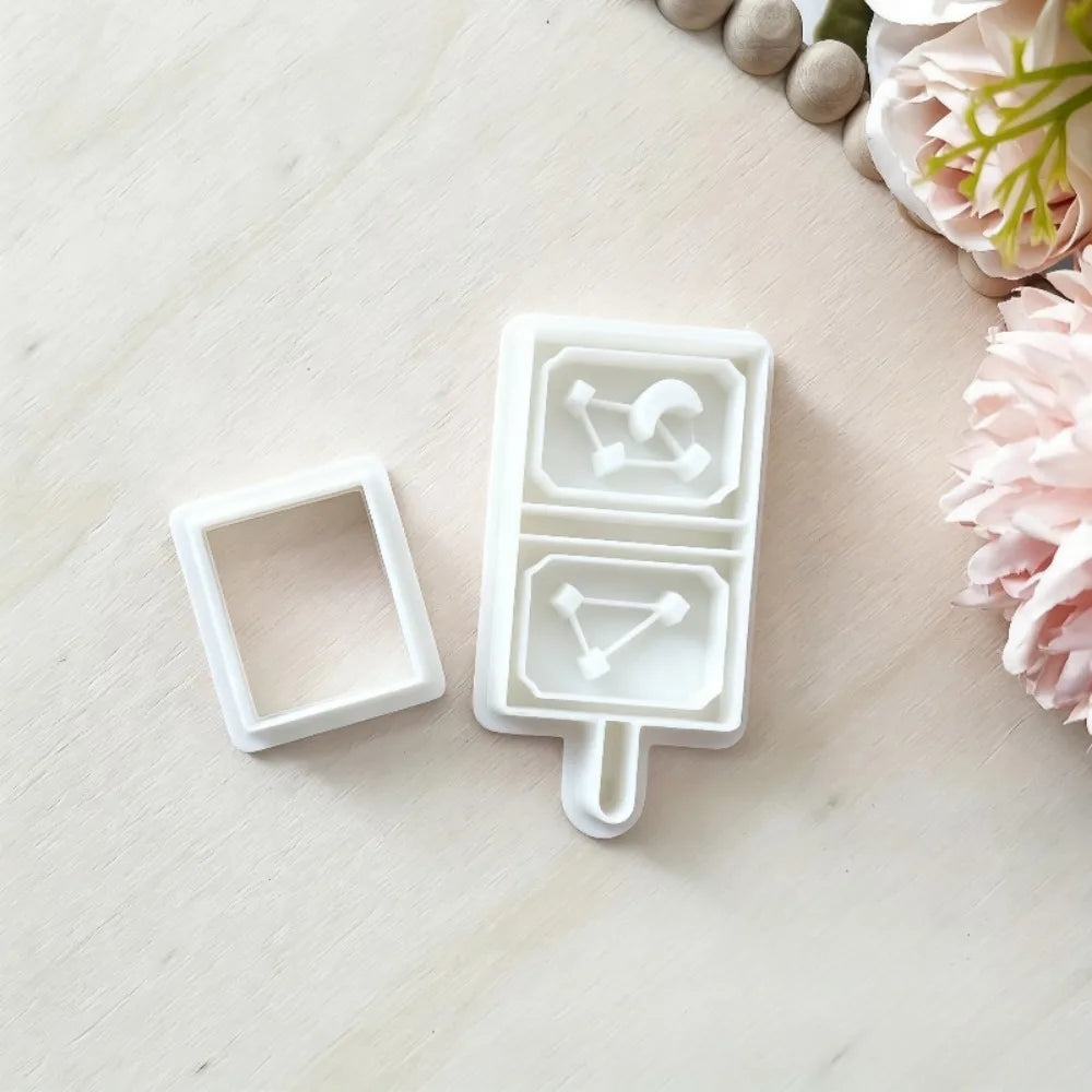 Polymer Clay Book Cutters Set for Jewelry Making - Star Moon & Constellation Design