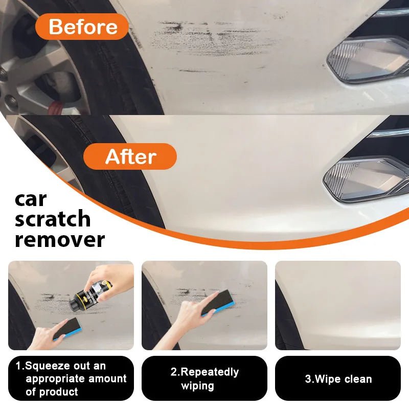 Car Scratch Remover Kit - Auto Paint Touch-Up and Swirl Removal