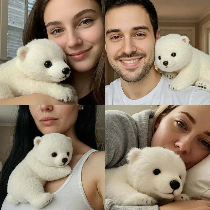 Plush Animal Toy Bag Pendant - Koala Panda Polar Bear Support Pillow