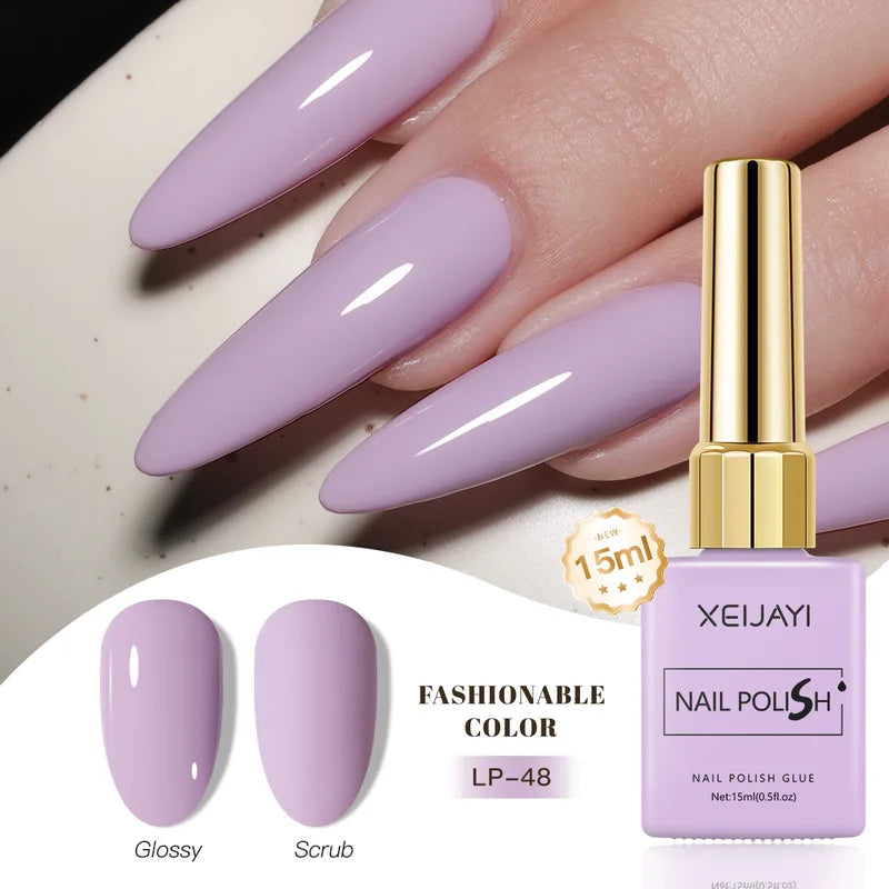Nail Gel Polish 60 Colors High-Quality UV Soak Off Varnish Organic Nail Art
