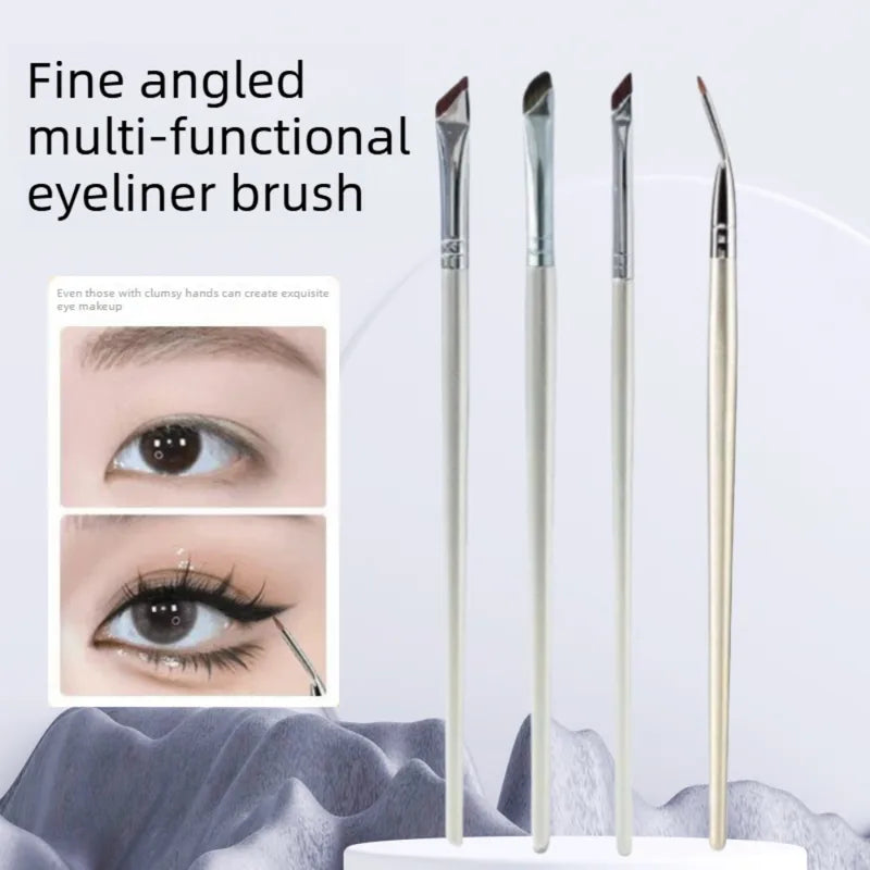 5Pcs Eyeliner Brush Set - Fine Angled Makeup Brushes for Eye Definition