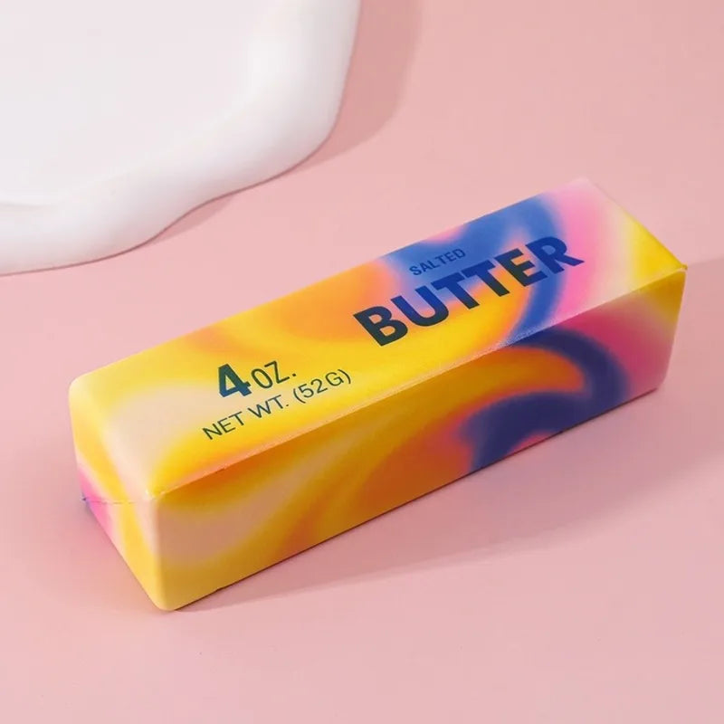 Colorful Slow Rebound Squishy Toy Butter Stick - Sensory Fidget Squeeze Toy