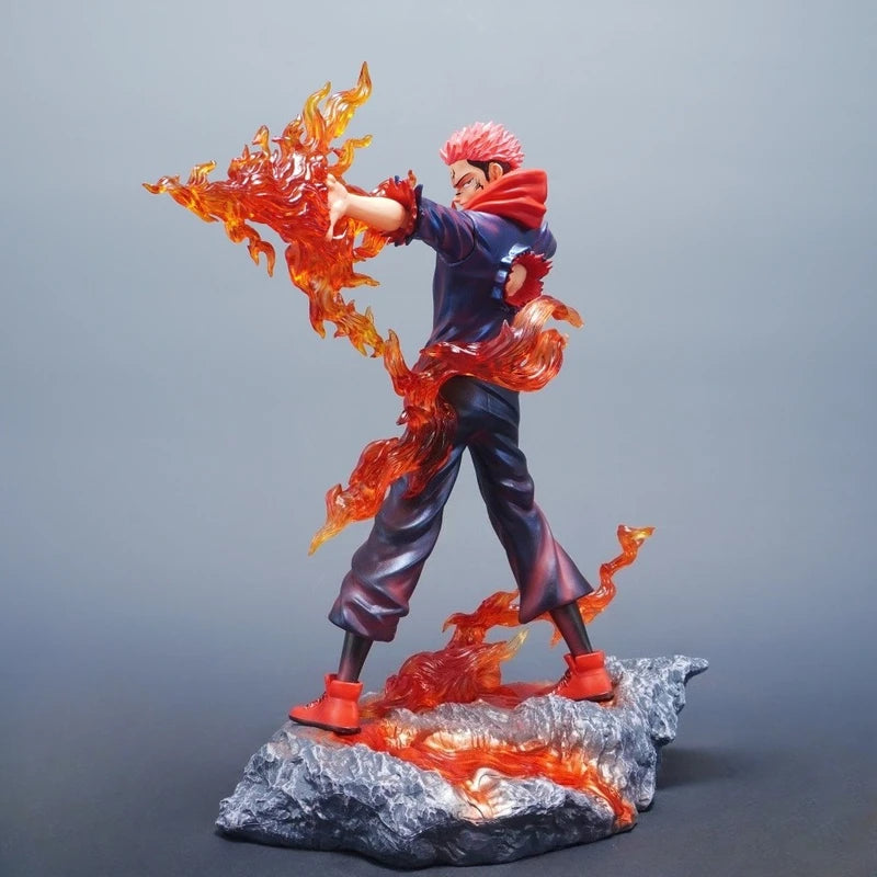 30cm Anime Jujutsu Kaisen Sukuna Action Figure PVC Statue Collectible Toy