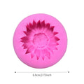 Sunflower Silicone Candle Mold - Oval Shaped Scented Wax & Clay Craft Tool