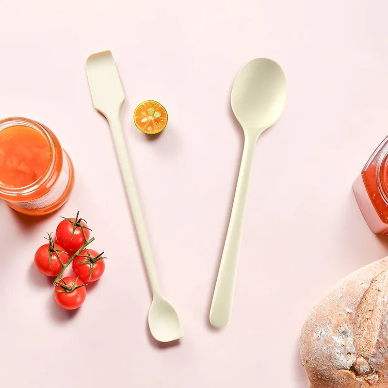 Silicone Small Spoons Set - Heat-Resistant Non-Stick Kitchen Utensils