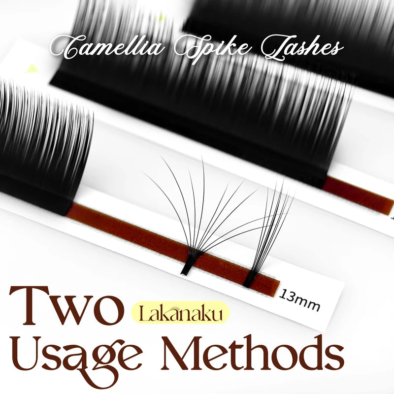 Pre-Bundled Spike Lash Extensions - Blooming Flowering Eyelash Set All Sizes