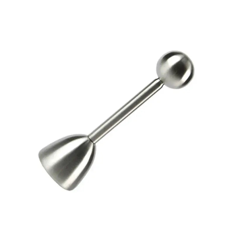 Stainless Steel Egg Topper Shell Cutter Kitchen Tool - Raw & Boiled Egg Opener