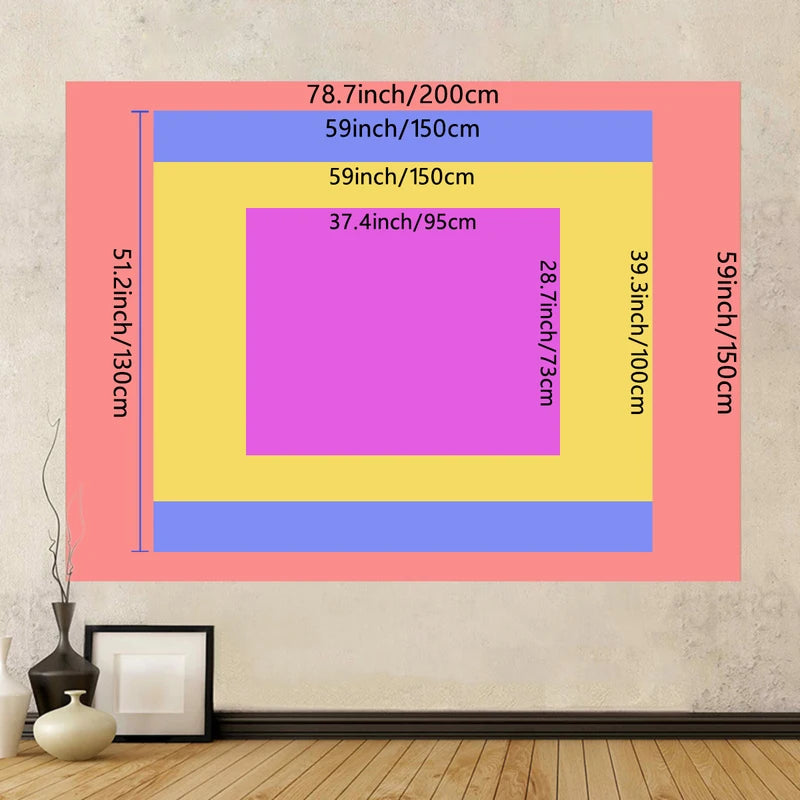 Personalized College Dorm Wall Tapestry Human Body Cave Wall Art Decor