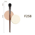 Professional Animal Hair Makeup Brush Set for Highlight Sculpting Powder - Soft Goat Hair