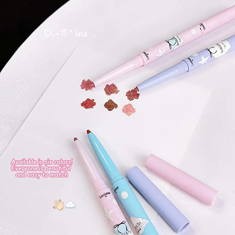 Waterproof Matte Lipstick & Lip Liner Pencil Set - Long Lasting, Velvet Finish