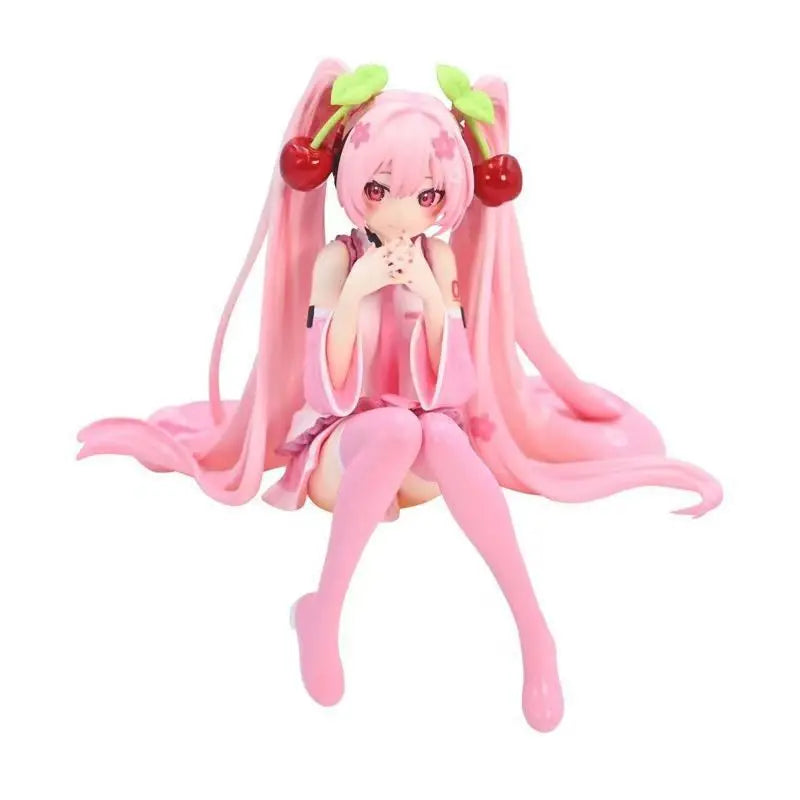 Anime Action Figure - Hatsune Miku Pink Dress PVC Collectible Toy