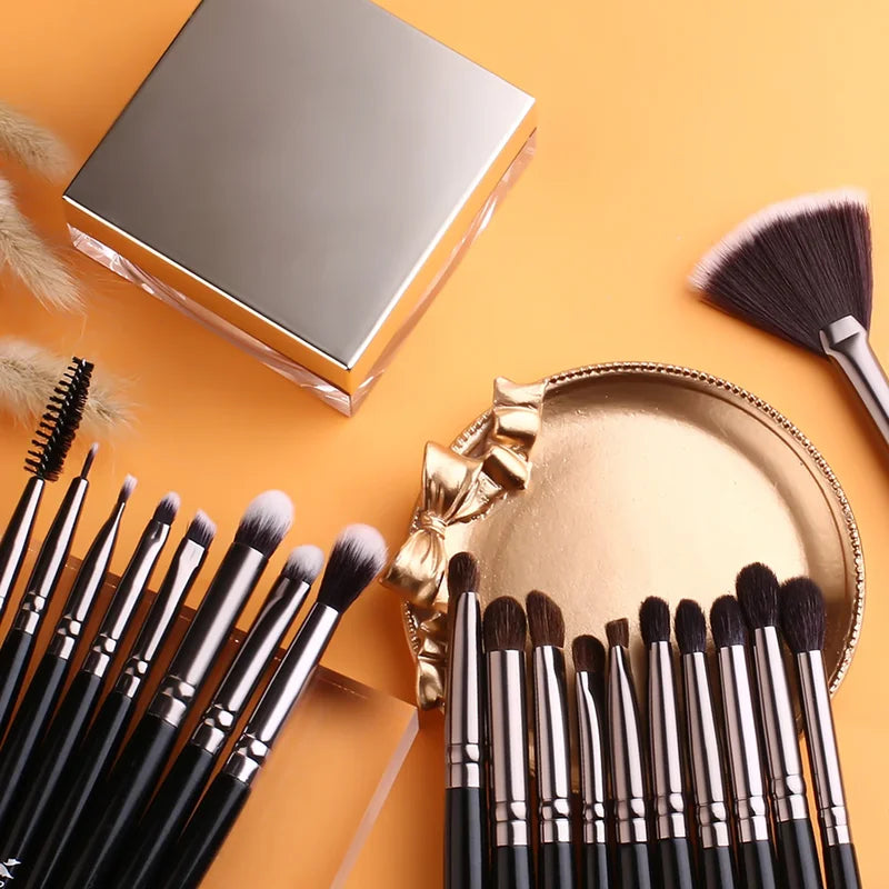 Professional Natural Eye Makeup Brush Set - 1/3pcs Smokey Eyeshadow Eyebrow Blending Tools