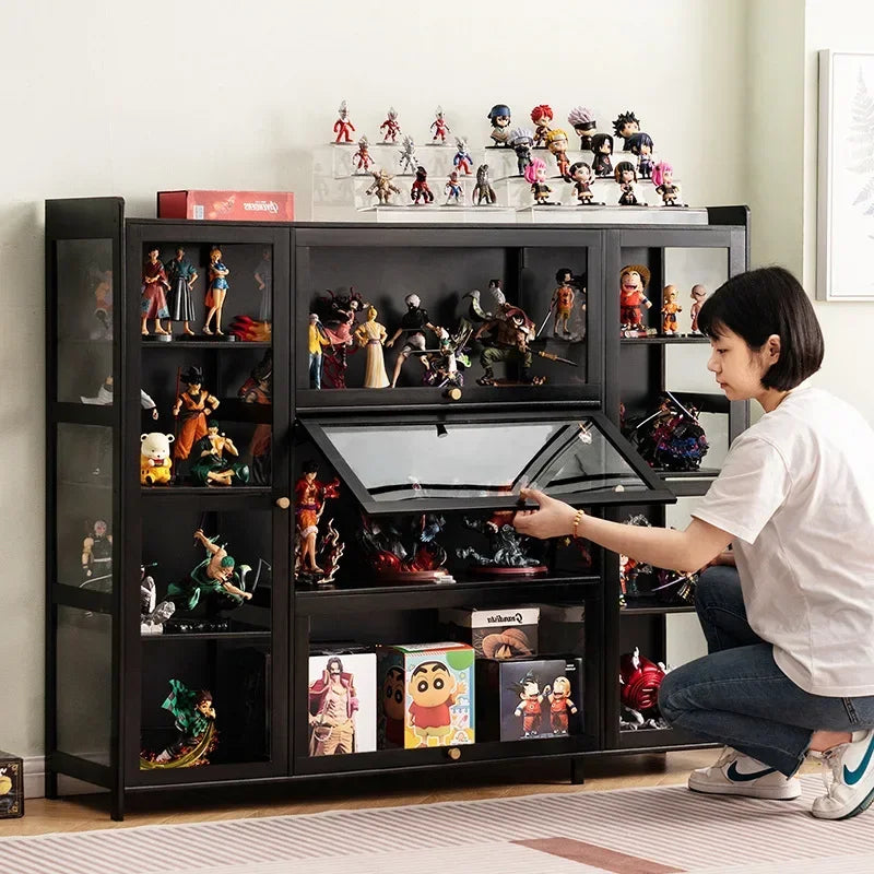 Acrylic Display Cabinet for LEGO Figures Toy Model Showcase Non-Glass Stand Multiple Colors