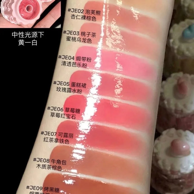 Hydrating Lip Gloss Coating Set - Soft, Moisturizing Lip Tint with Glow Finish