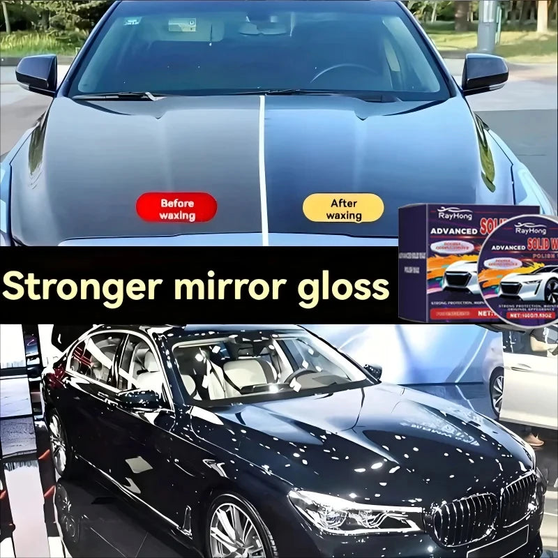Car Ceramic Nano Polish Wax for Scratch Repair & Hydrophobic Coating - Liquid Car Polish