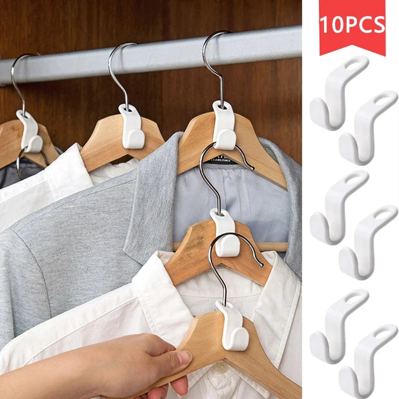 Multi-function Wardrobe Space-saving Hanger Hook Pack for Closet Organization