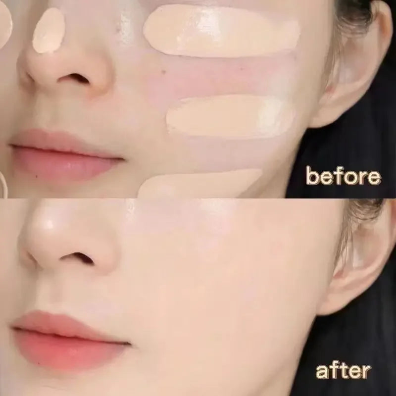 High Coverage Liquid Foundation Makeup Base Waterproof Concealer BB Cream for Face