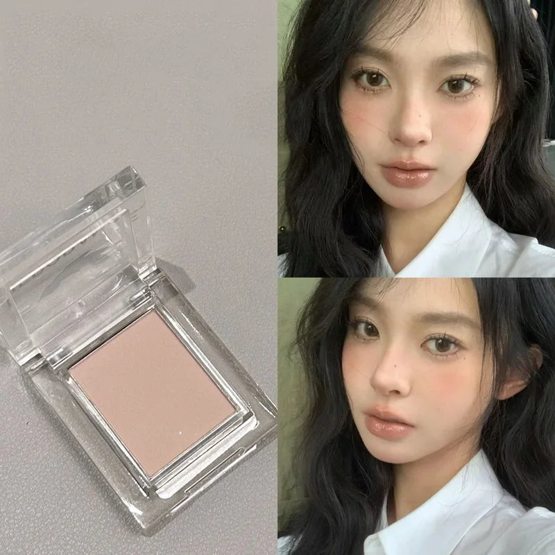 Matte Shimmer Eyeshadow Powder Face Highlighter & Contour Makeup Set Waterproof Long-Lasting