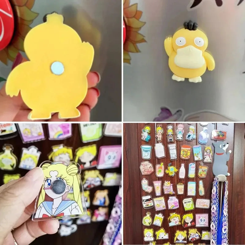 Multi-Size Refrigerator Magnets Set for Home Office DIY Kitchen Decor