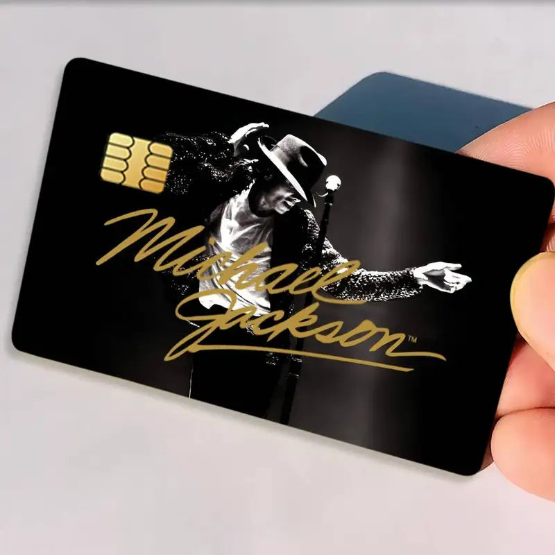 Decorative Credit Card Stickers for Bank & Debit Cards - Waterproof Scratch-Resistant 4PCS
