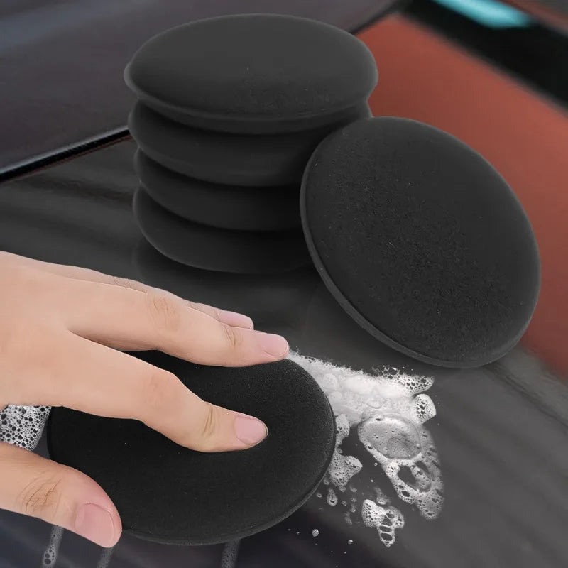 Car Waxing Polish Foam Sponge - High Density Applicator for Auto Detail & Cleaning