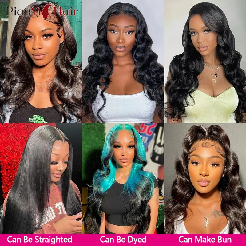 Body Wave 13x6 13x4 HD Lace Frontal & 4x4 5x5 HD Lace Closure Human Hair - Preplucked & Tangle-Free