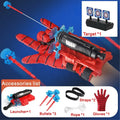 Children's Spider Web Shooter Toy Set with Gloves for Superhero Role Play