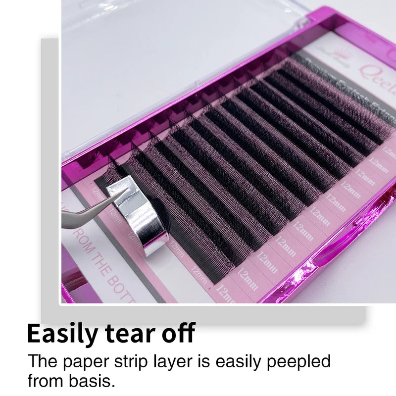 False Eyelash Extensions Mega Volume 3D 4D 5D W Shape Faux Mink Natural Soft Lashes