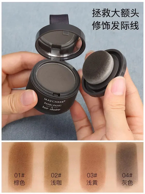 Hairline Powder for Grey Hair Root Coverage & Thickening - 2 Colors