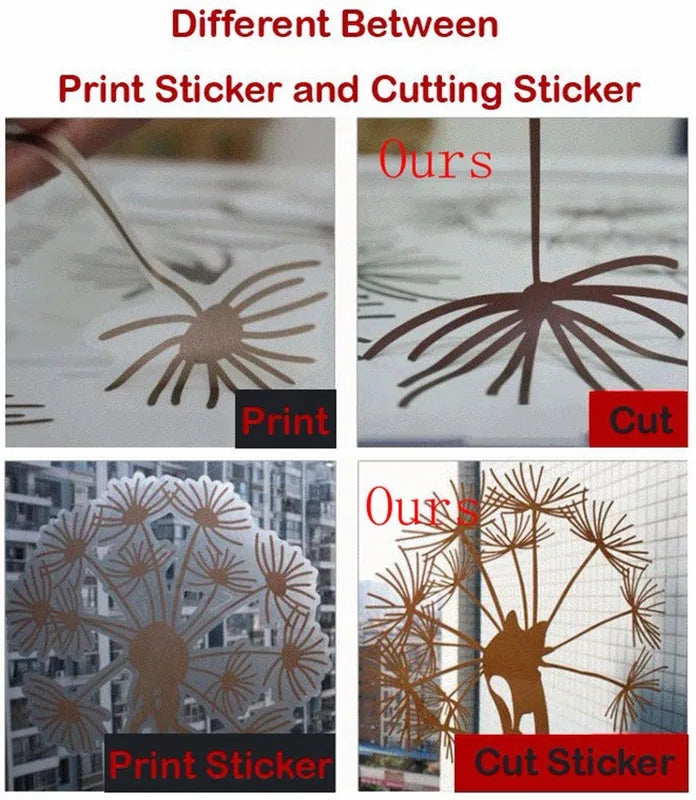 Custom Business Logo Decal - Personalised Vinyl Sticker for Windows Walls Doors
