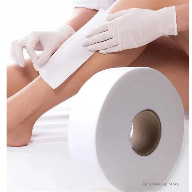 Hair Removal Wax Strips Roll 50m 100m Nonwoven Cloth for Body & Face Epilator